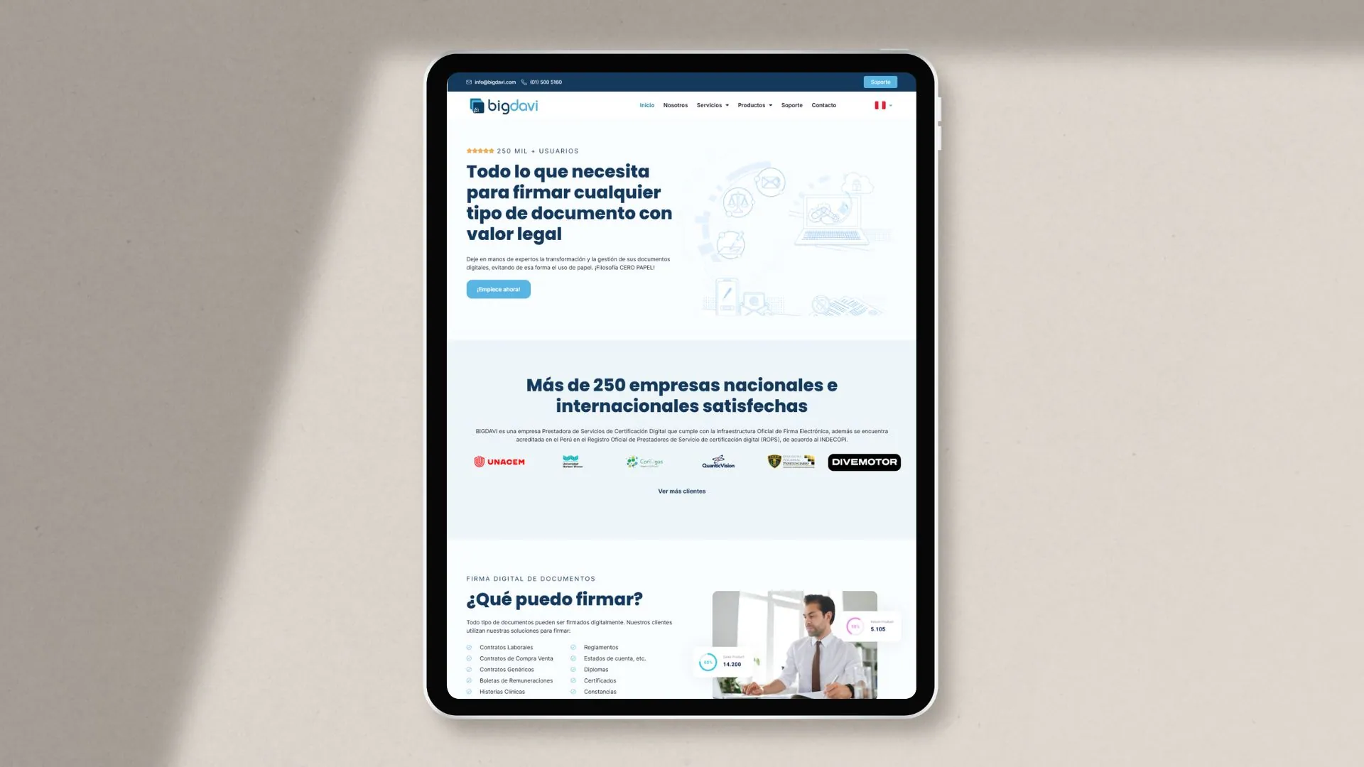 proyectos de diseño web modernos