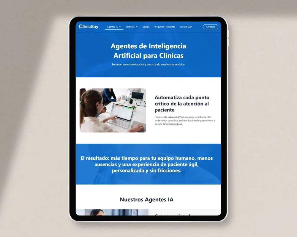 proyectos de diseño web Genia